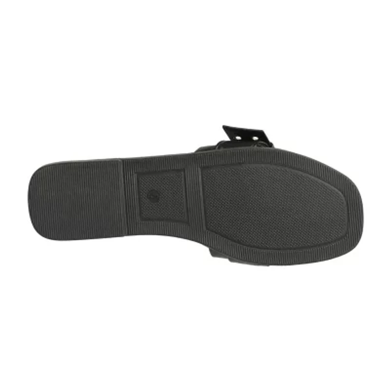 New York & Company Womens Rey Slide Sandals