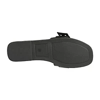 New York & Company Womens Rey Slide Sandals
