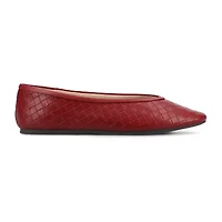 Journee Collection Womens Almond Closed Toe Ballet Flats