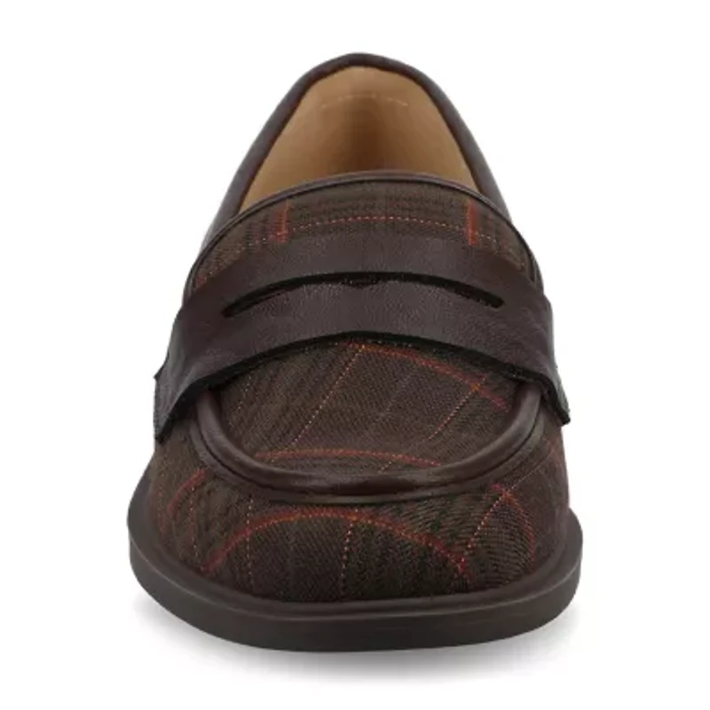 Journee Collection Brooks Womens Round Closed Toe Loafers