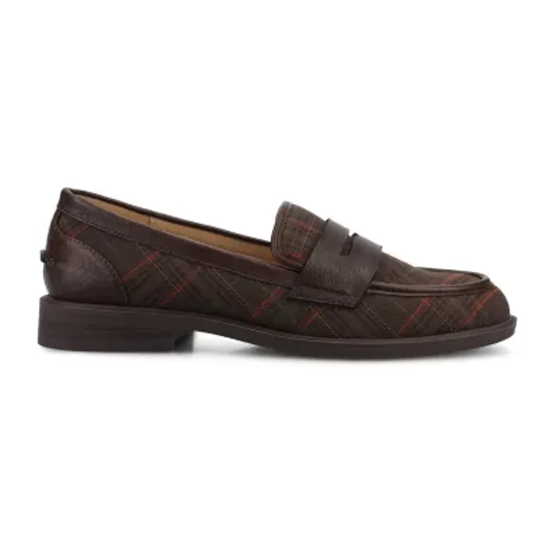 Journee Collection Brooks Womens Round Closed Toe Loafers