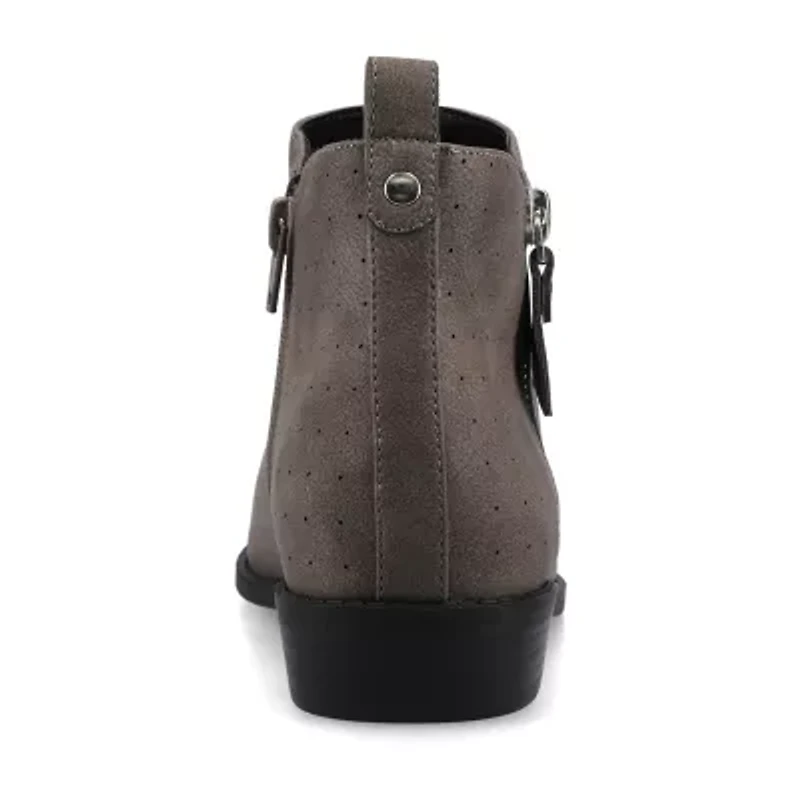 Journee Collection Womens Block Heel Booties