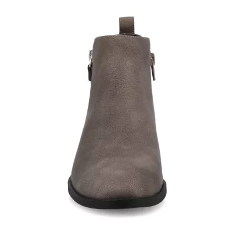 Journee Collection Womens Block Heel Booties