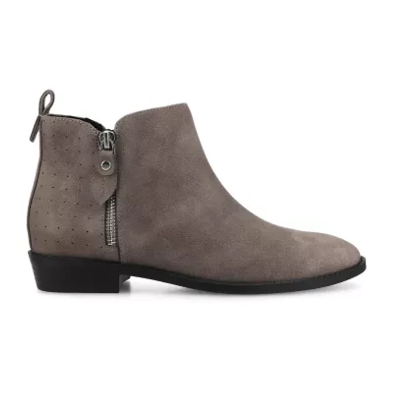 Journee Collection Womens Block Heel Booties