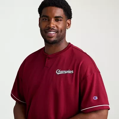 Champion Mens Crew Neck Short Sleeve Big and Tall T-Shirt