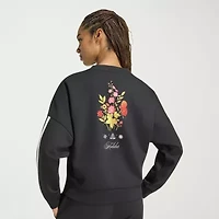 adidas Womens Crew Neck Long Sleeve Sweatshirt
