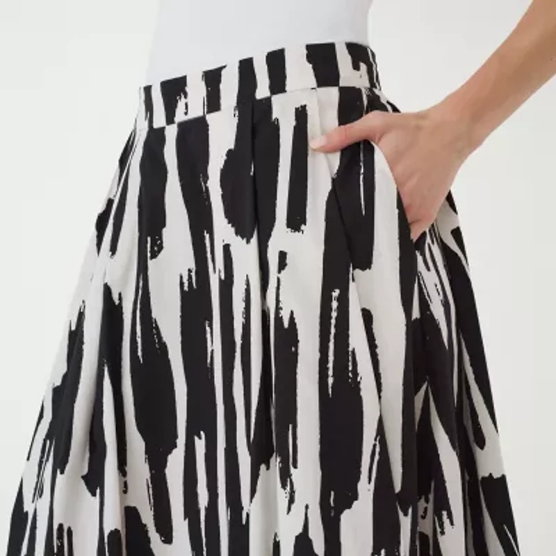 RM Rebecca Minkoff Womens Midi Pencil Skirt