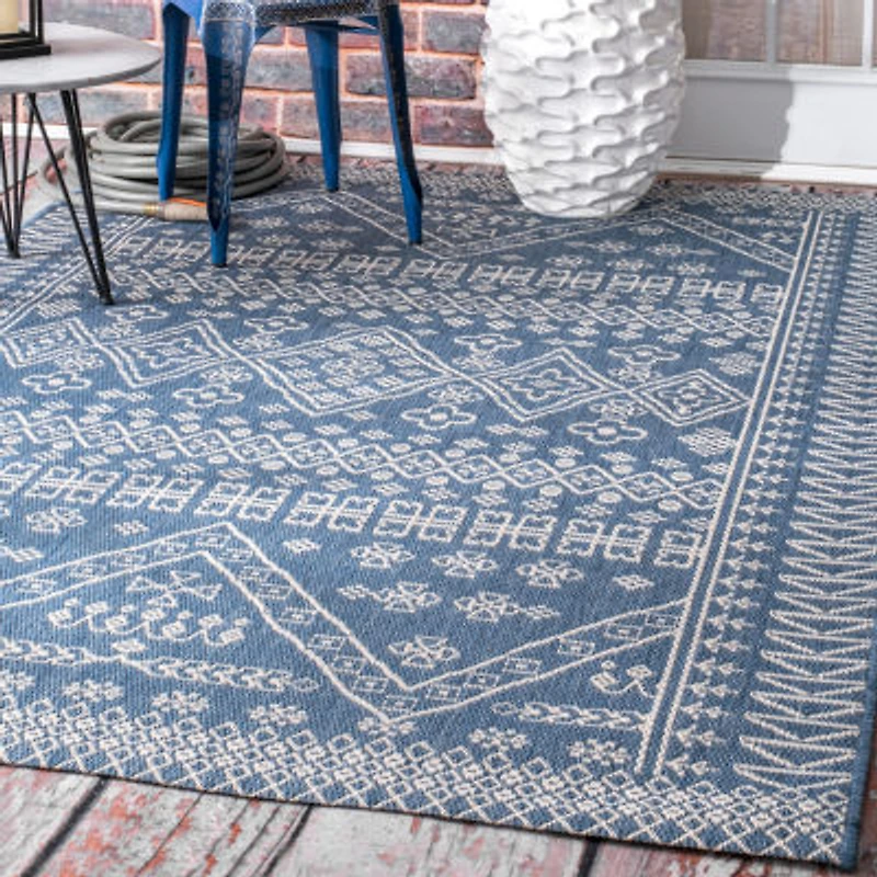nuLoom Kandace Outdoor Rectangular Rug
