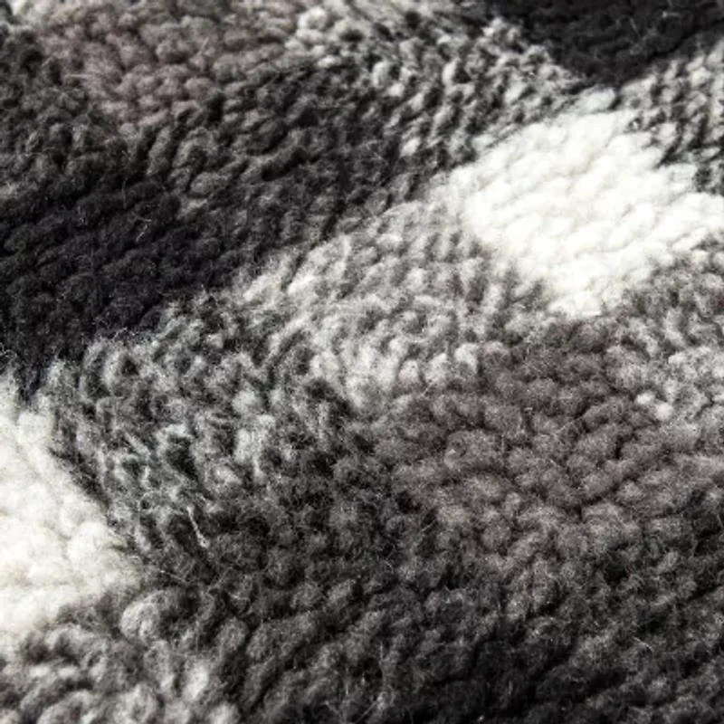 Pet Life ® 'Black Boxer' Classical Plaided Insulated Dog Coat Jacket