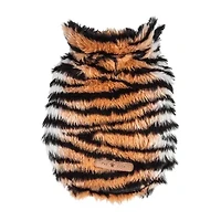 Pet Life ® Luxe 'Tigerbone' Glamourous Patterned Faux Mink Fur Dog Coat