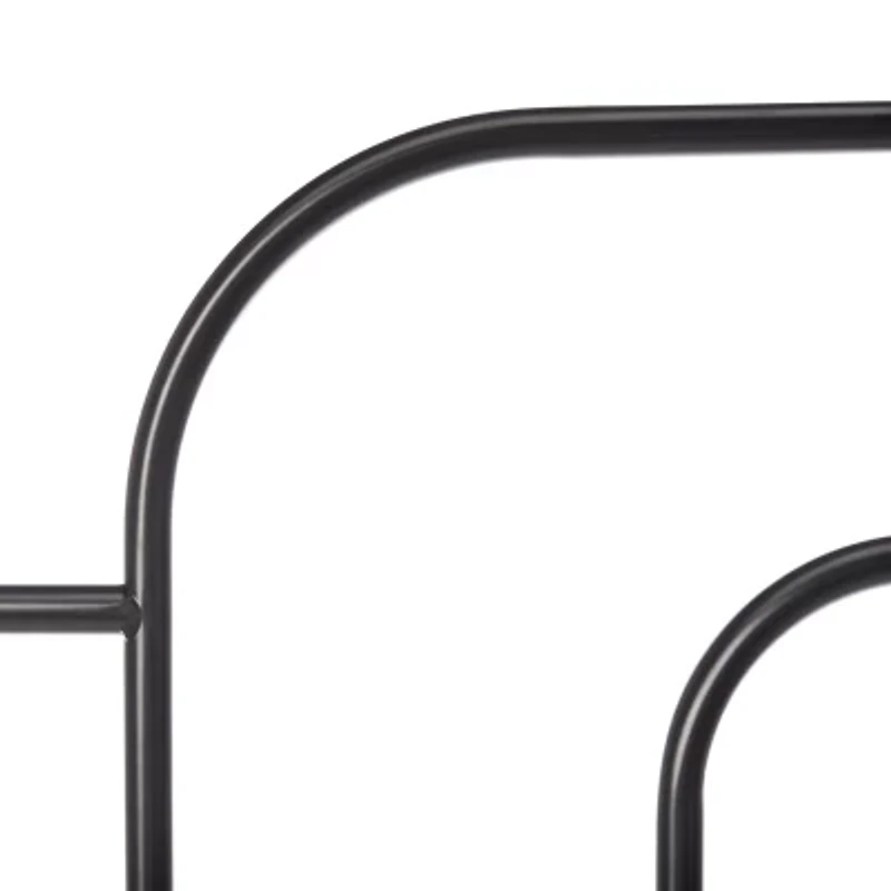 Paloma Metal Tufted Nailhead Trim Headboard