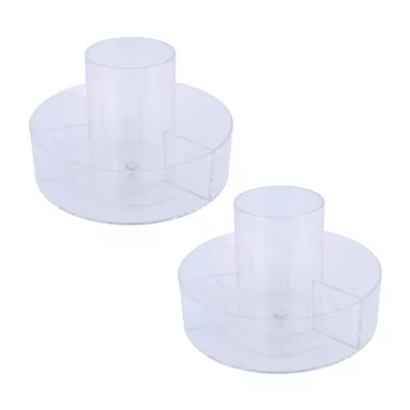 Kenney Storage Made Simple Lazy Susan 360 Rotating Countertop Bathroom Organizer