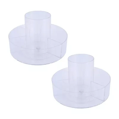 Kenney Storage Made Simple Lazy Susan 360 Rotating Countertop Bathroom Organizer