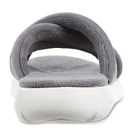 Isotoner Womens Memory Foam Slip-On Slippers