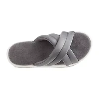 Isotoner Womens Memory Foam Slip-On Slippers