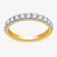 I Said Yes (H-I / I1) 3/4 CT. T.W. Lab Grown White Diamond Sterling Silver or 14K Gold Over Wedding Band