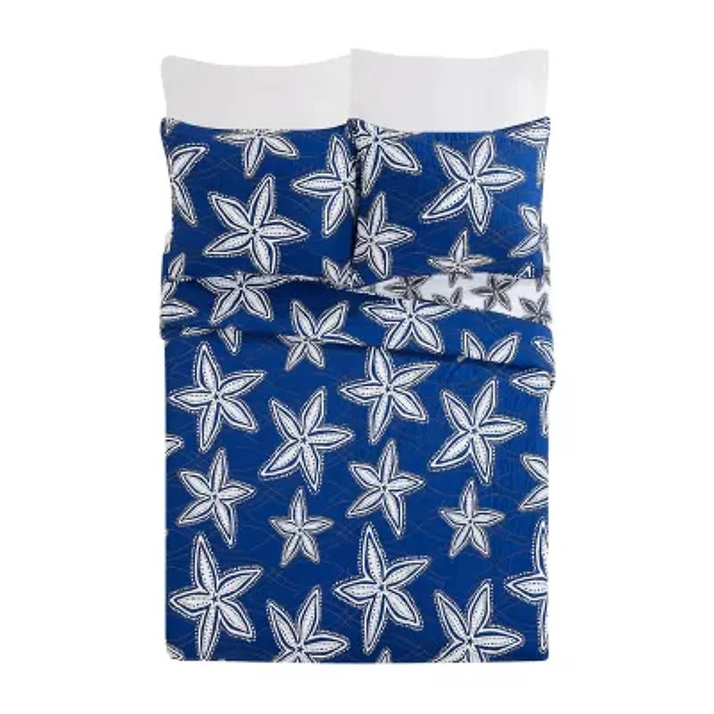 Makers Collective Sea Star Reversible Quilt Set