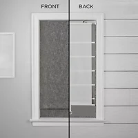 Eclipse Drew Energy Saving Cordless Blackout Roman Shade