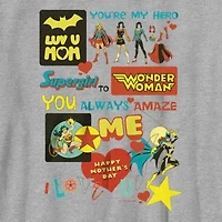 Little & Big Kid Boys Crew Neck Short Sleeve Regular Fit DC Comics Graphic T-Shirt