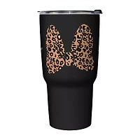 Disney Collection Mickey Animal Print Bow 27 Oz Stainless Steel Travel Mug