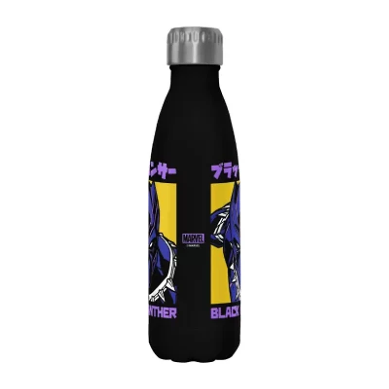 Disney Collection Black Panther Kanji 17 Oz Stainless Steel Bottle