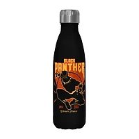 Disney Collection Black Panther Lighting 17 Oz Stainless Steel Bottle