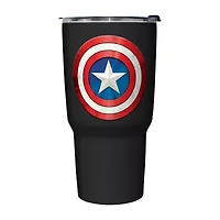 Disney Collection Captain America Shinyshield 27 Oz Stainless Steel Travel Mug