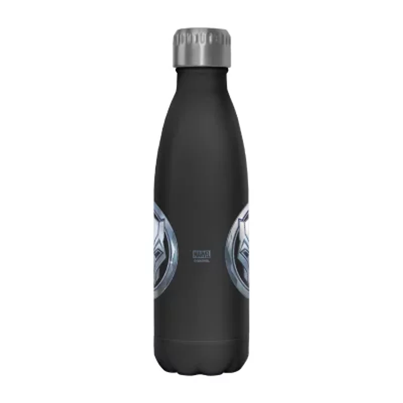 Disney Collection Black Panther Logo 17 Oz Stainless Steel Bottle