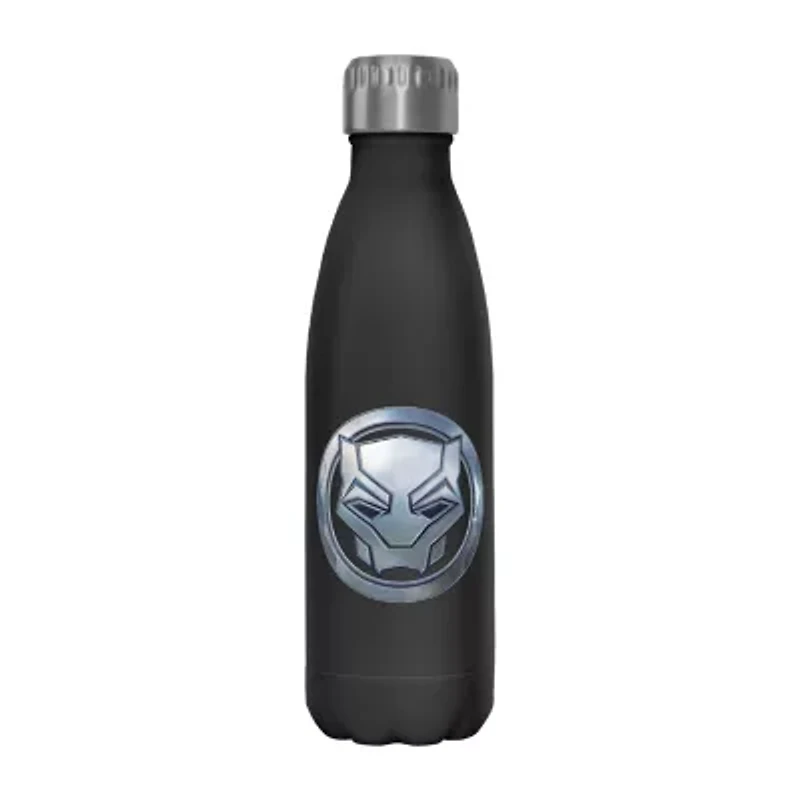 Disney Collection Black Panther Logo 17 Oz Stainless Steel Bottle