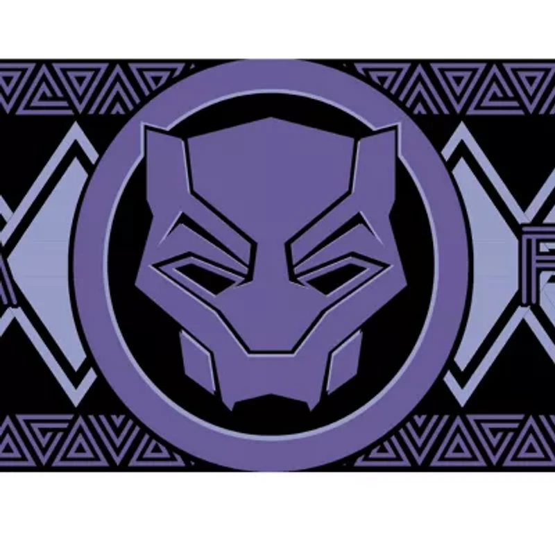 Disney Collection Black Panther Wakanda Forever Logo 27 Oz Stainless Steel Travel Mug