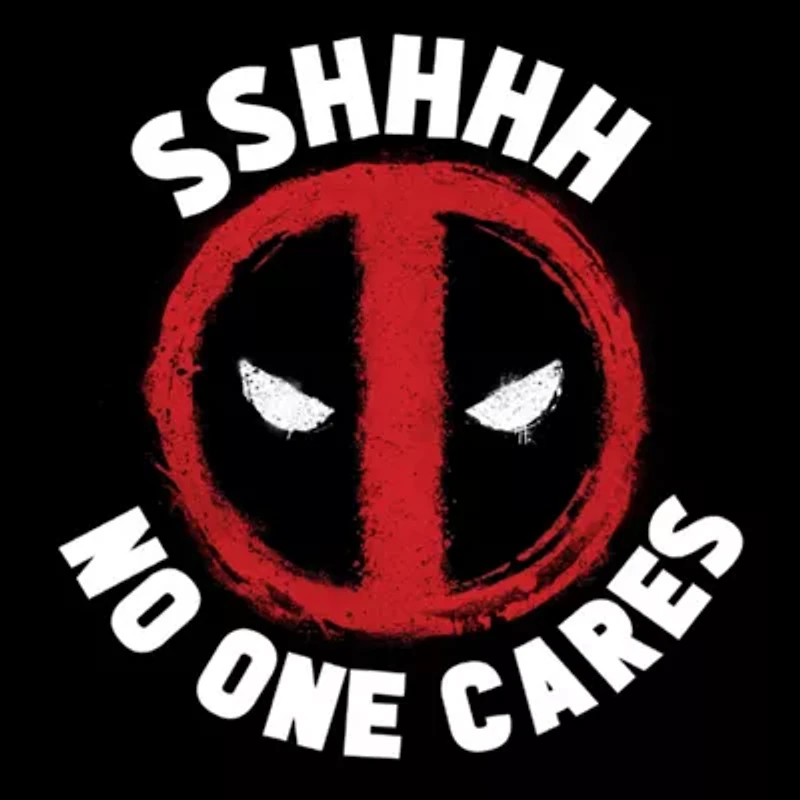 Disney Collection Deadpool No One Cares 27 Oz Stainless Steel Travel Mug