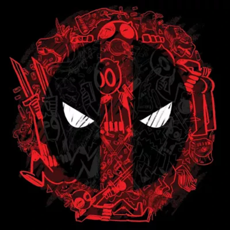 Disney Collection Deadpool Icons 27 Oz Stainless Steel Travel Mug