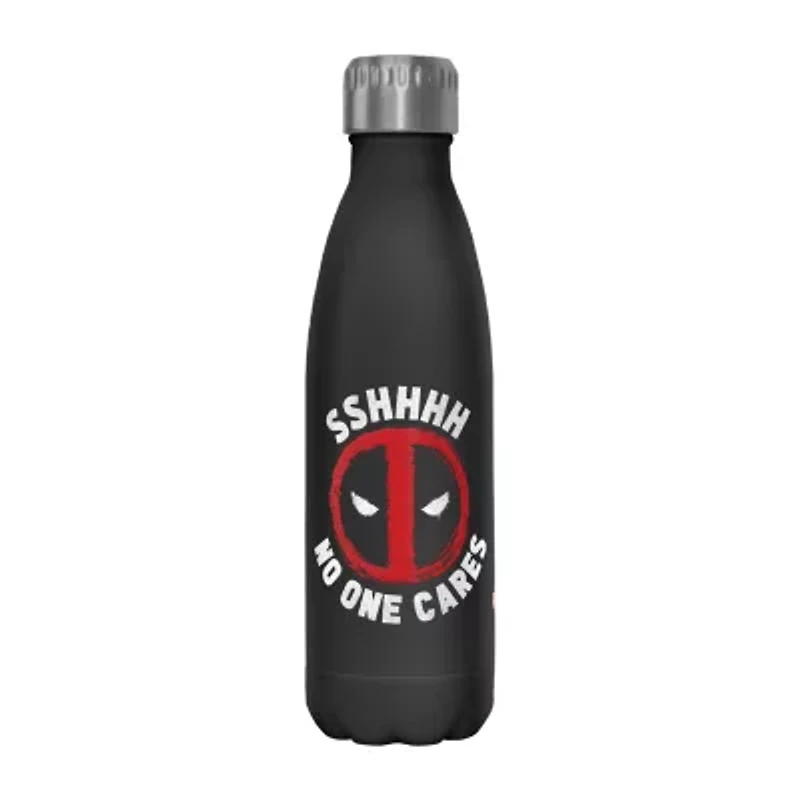 Disney Collection Deadpool No One Cares 17 Oz Stainless Steel Bottle