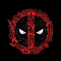Disney Collection Deadpool Icons 17 Oz Stainless Steel Bottle