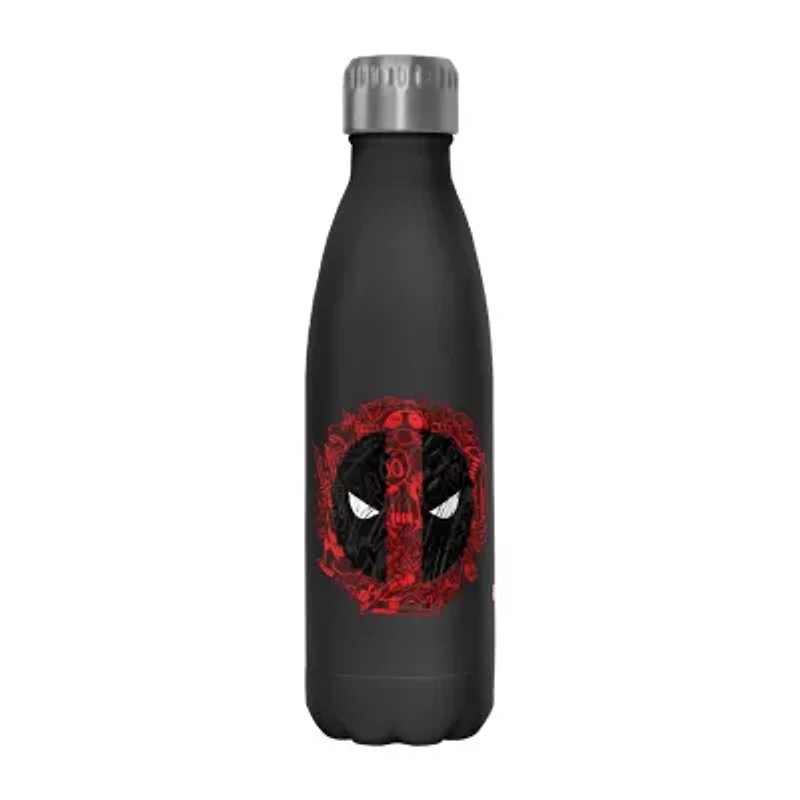 Disney Collection Deadpool Icons 17 Oz Stainless Steel Bottle