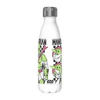 Disney Collection Star Wars Mando Checks 17 Oz Stainless Steel Bottle