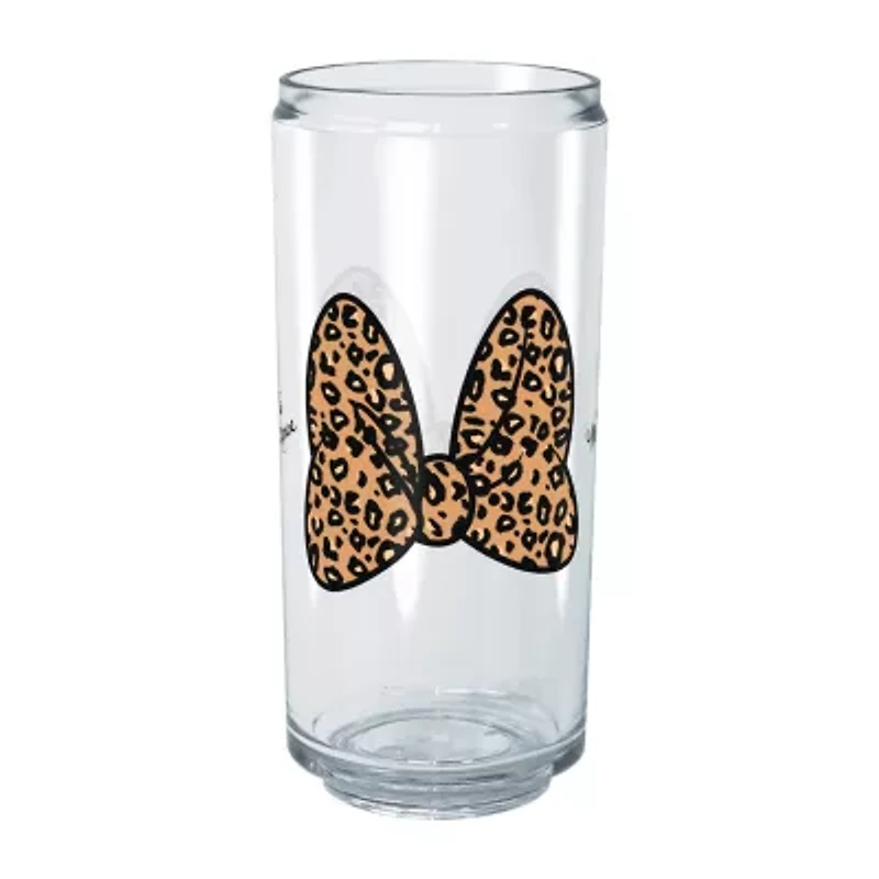 Disney Collection Mickey and Friends Animal Print Bow 16 Oz Tritan Cup 2pc Set