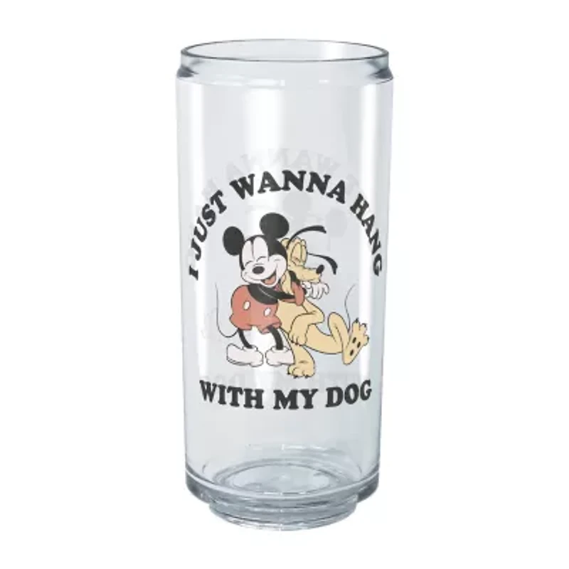 Disney Collection Mickey Dog Fill Lover 16 Oz Tritan Cup 2pc Set