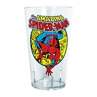 Disney Collection Marvel Spiderman Urban Hero 24 Oz Tritan Cup 4pc Set