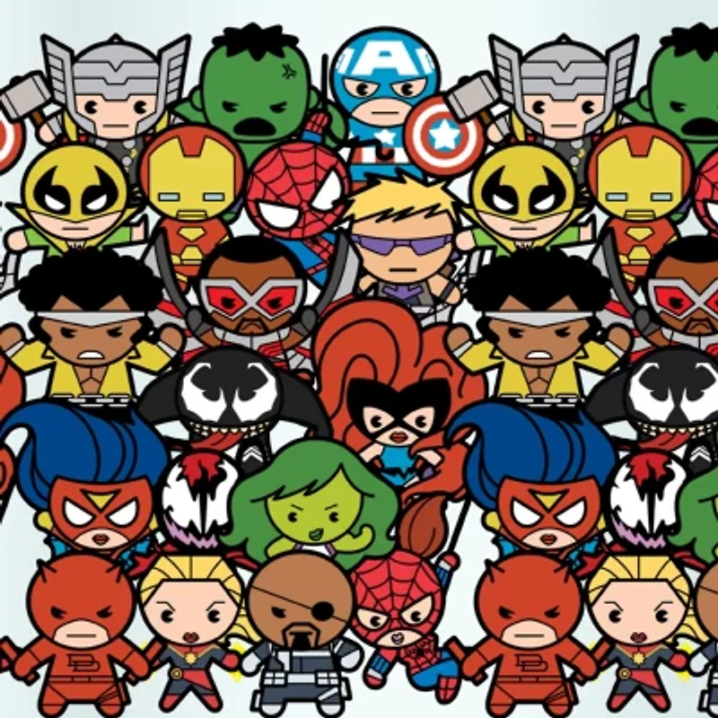 Disney Collection Marvel Pile Up 16 Oz Tritan Cup 2pc Set