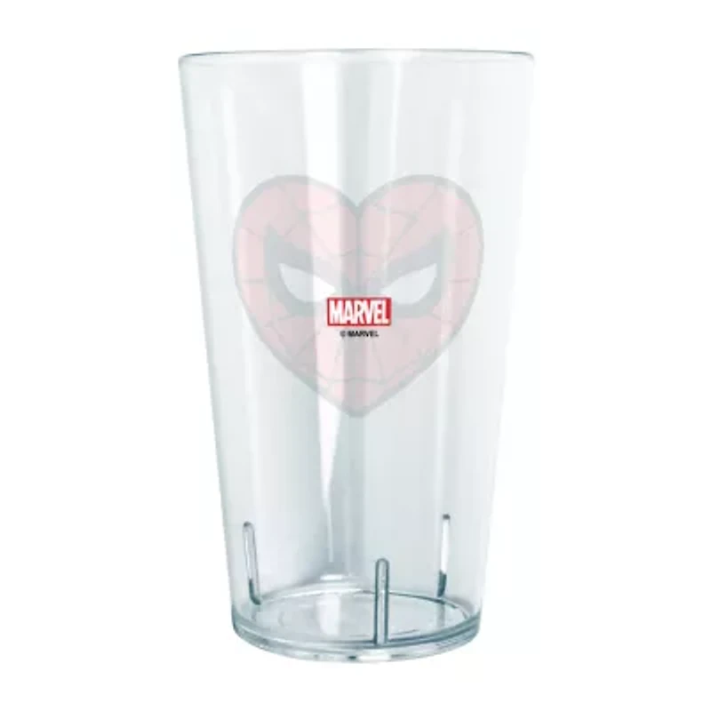 Disney Collection Marvel Spidey Heartbreaker 24 Oz Tritan Cup 4pc Set