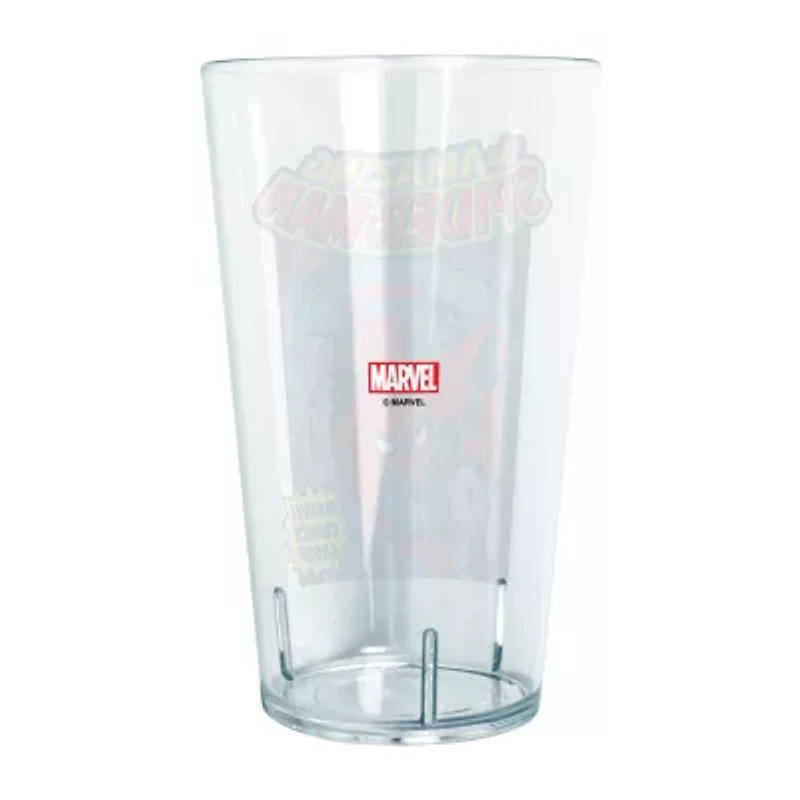 Disney Collection Marvel Spidey Cover 24 Oz Tritan Cup 4pc Set