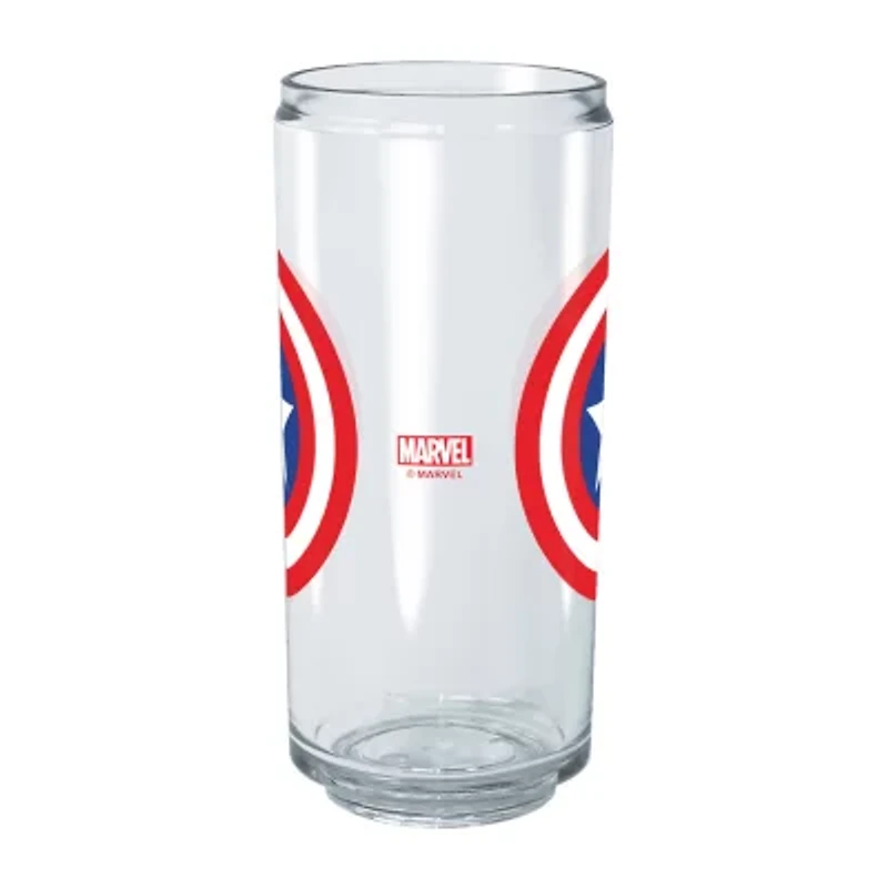 Disney Collection Marvel Captain America Classic 16 Oz Tritan Cup 2pc Set