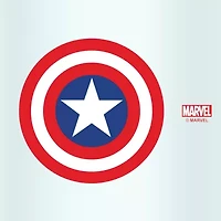 Disney Collection Marvel Captain America Classic 16 Oz Tritan Cup 2pc Set