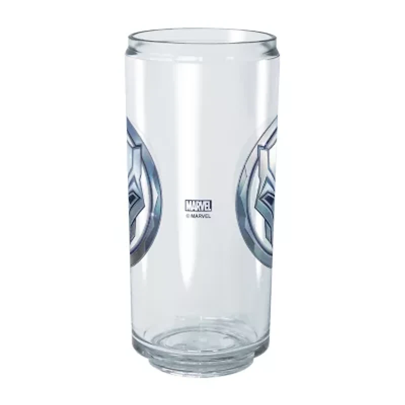 Disney Collection Marvel Black Panther Wakanda Forever Logo 16 Oz Tritan Cup 2pc Set