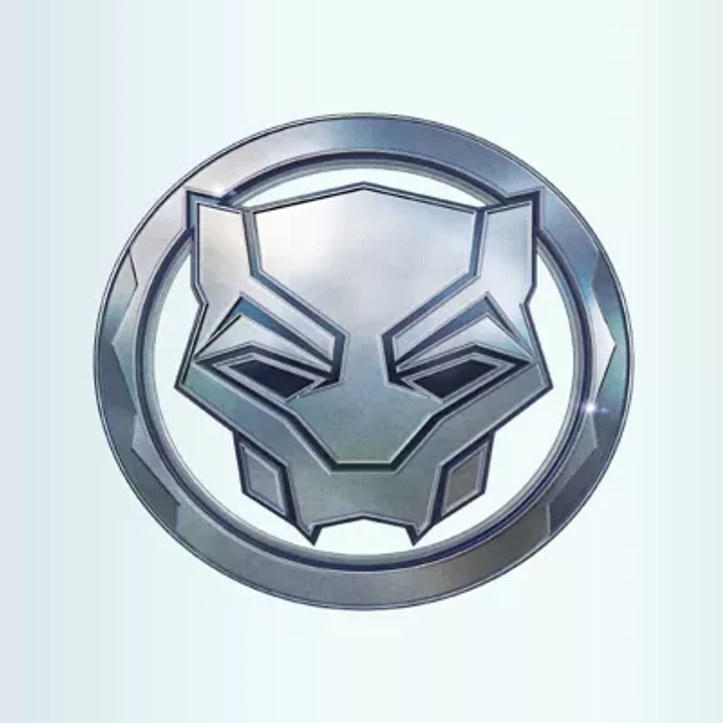 Disney Collection Marvel Black Panther Wakanda Forever Logo 24 Oz Tritan Cup 4pc Set