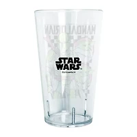 Disney Collection Star Wars Mando Checks 24 Oz Tritan Cup 4pc Set