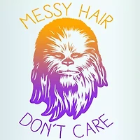 Disney Collection Star Wars Messy Hairs 24 Oz Tritan Cup 4pc Set