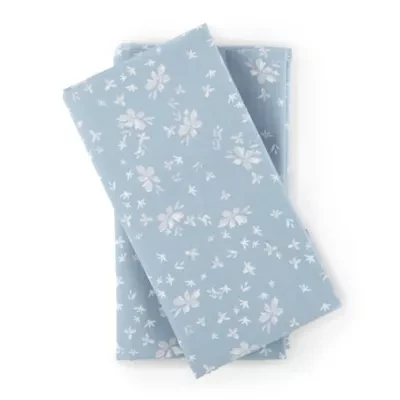 Home Expressions Cool and Crisp Cotton Percale 2-Pack Pillowcase