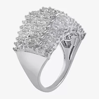 Womens 2 CT. T.W. Natural White Diamond 10K or 14K  Yellow Gold Cocktail Ring